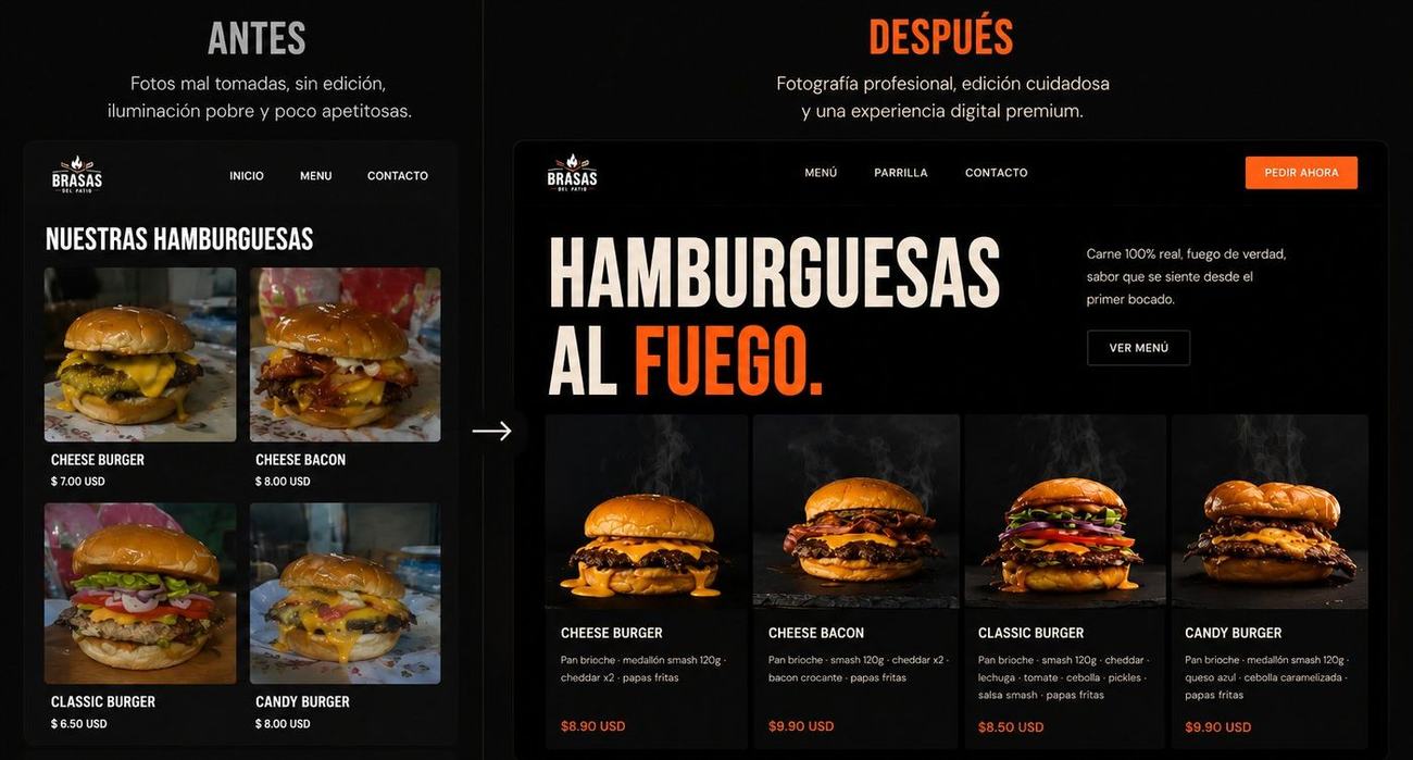 Demo de catálogo — grill urbano